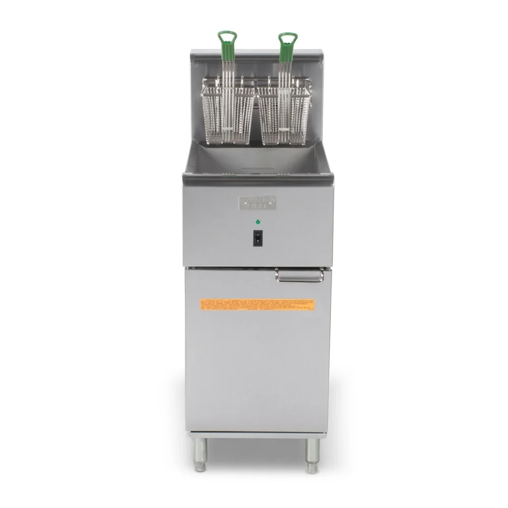 Dean by Frymaster SR114E 16" Electric Floor Fryer, 40 lb Capacity, 208V, 1 Phase, 14 kW