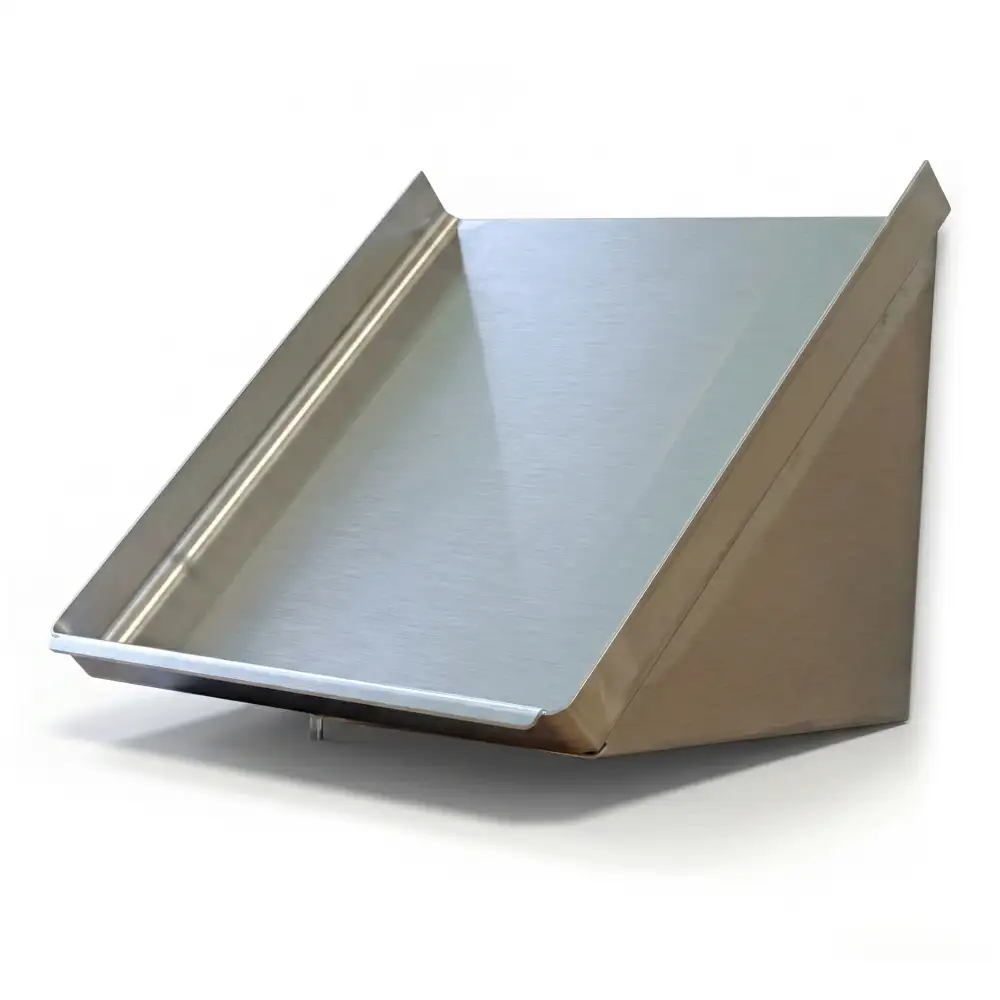 Serv-Ware SR42-CWP 42" Wall Mounted Slanted Rack Shelf, Stainless Steel