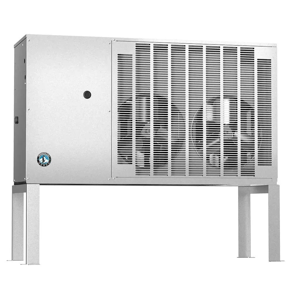 Heavy duty remote ice machine condenser for outdoor placement from Hoshizaki America, improves ice output and indoor conditions in commercial kitchens