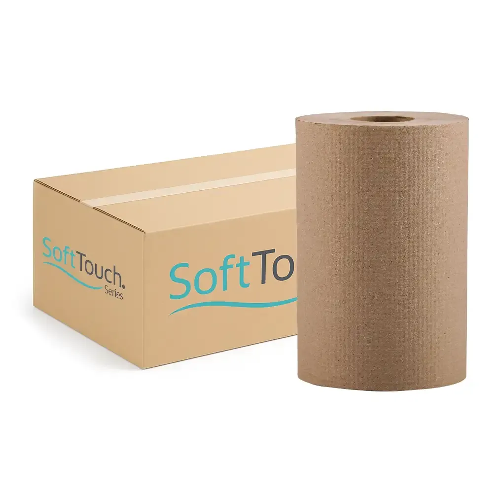 SoftTouch Series Hardwound Paper Towel, 7.87 in x 350 ft, White, 12 Rolls/Case