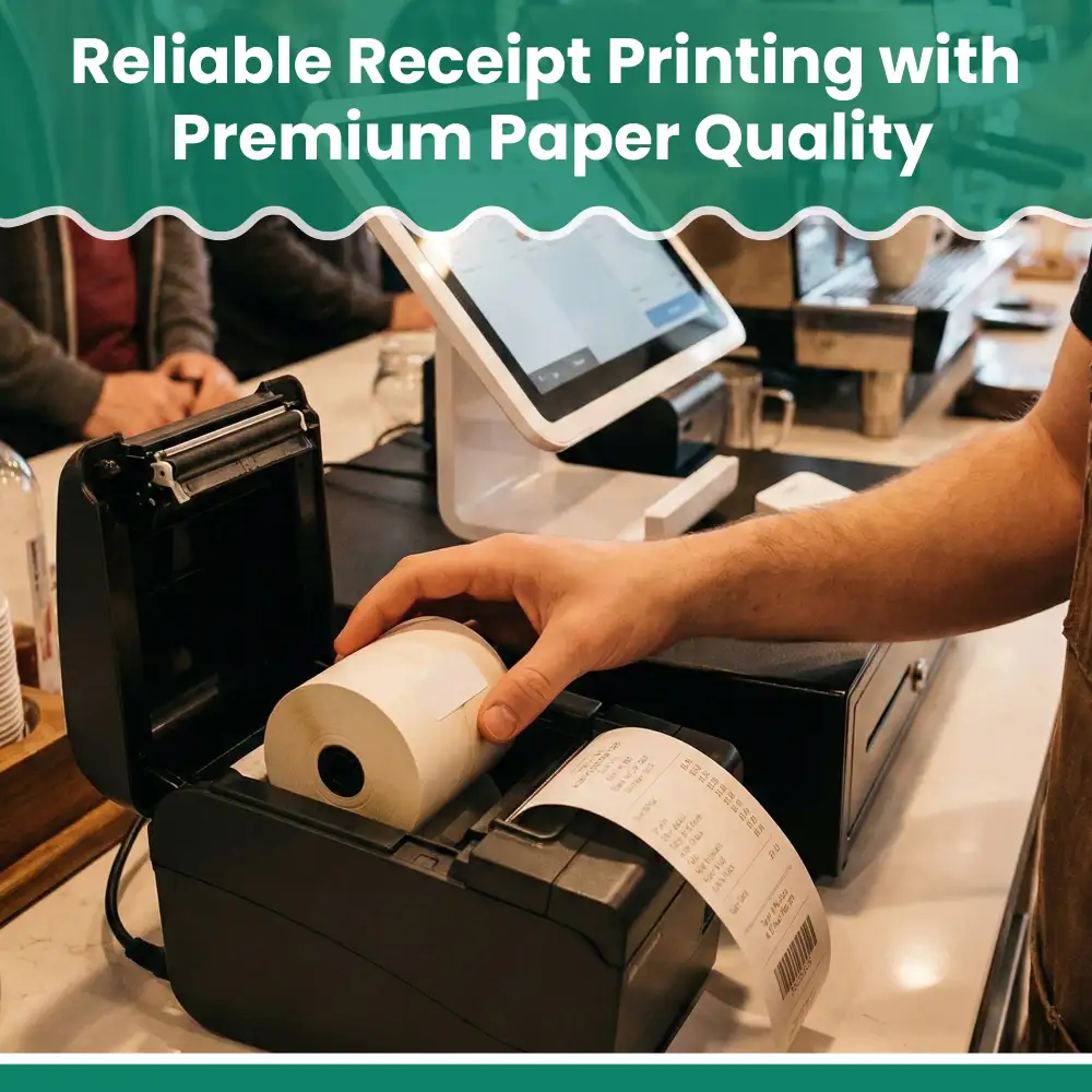 Dinelux Series Carbonless Register Rolls 3" x 100', 2-Ply, 30 Rolls/Case