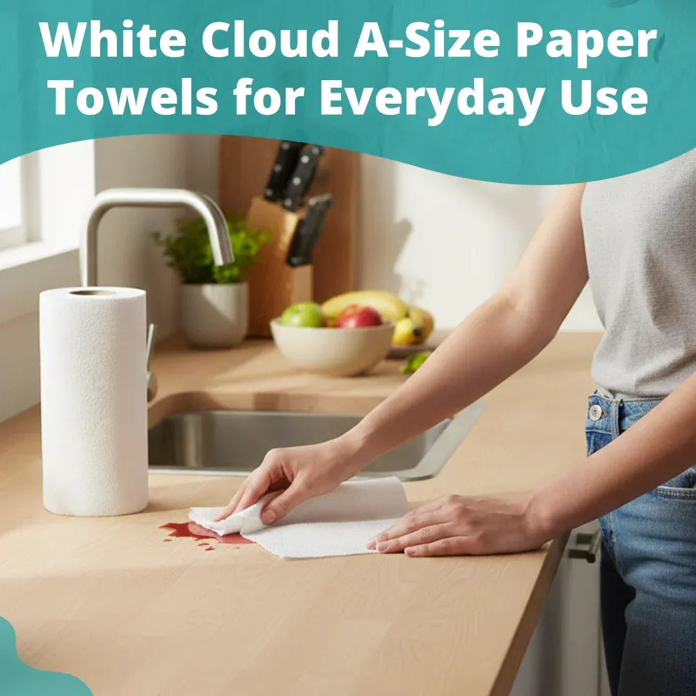 SoftTouch Series Cloud Paper Towel, 11 x 5.9 in, White, A-Size, 2160 Sheets/Case