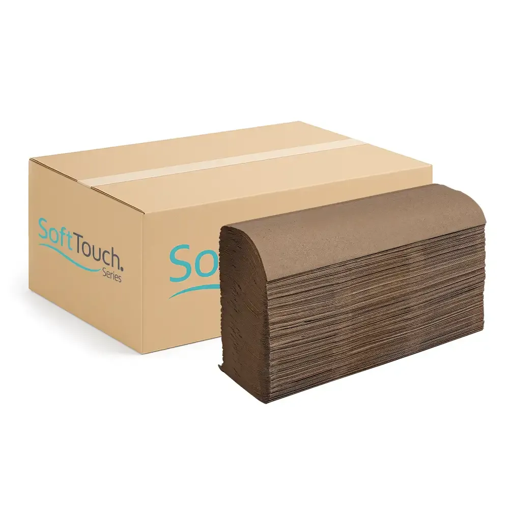 SoftTouch Series Multifold Paper Towel, 9.12 x 9.45 in, White, 4000 Sheets/Case