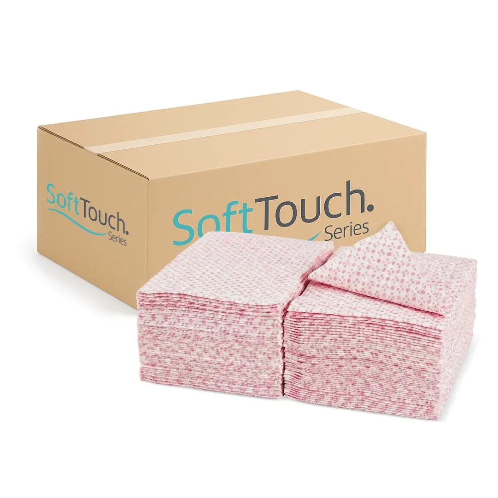 SoftTouch Series Food Service Cloth, Red, 200 Sheets/Case