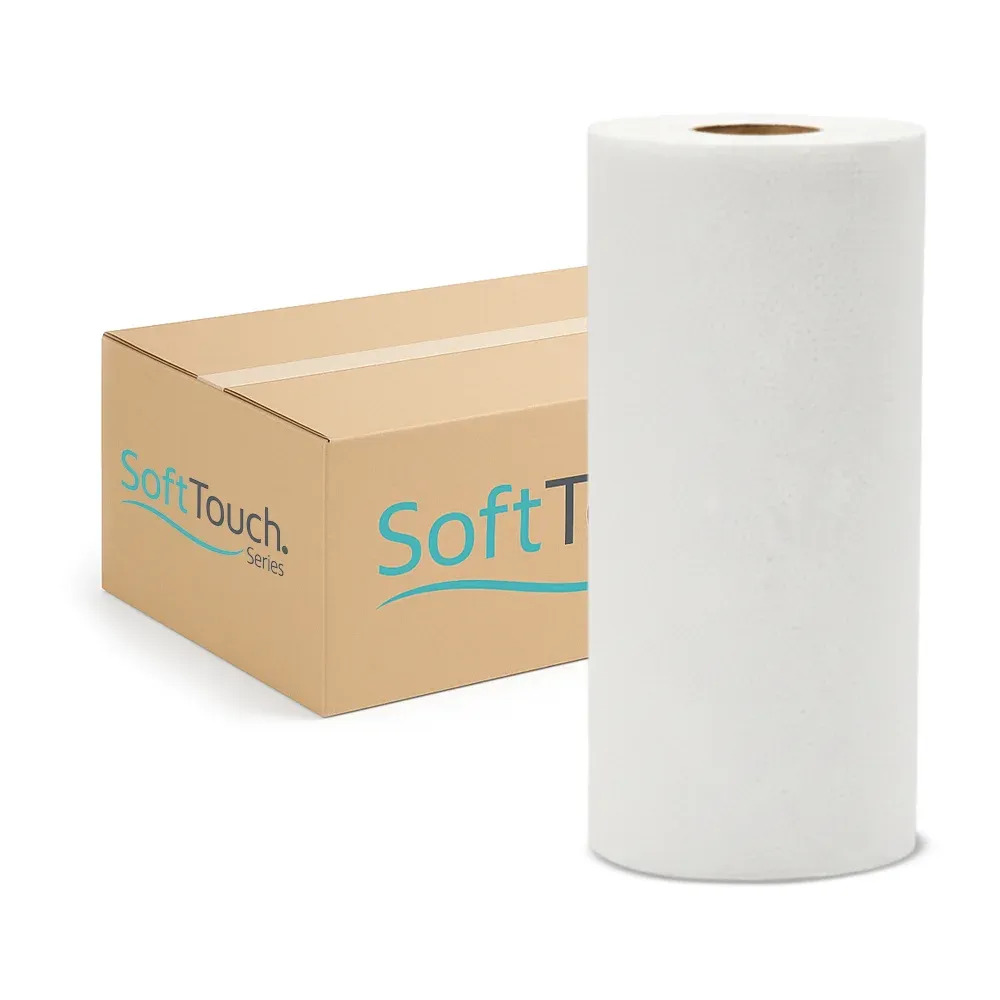 SoftTouch Series Pro Kitchen Paper Towel, 11 x 8 in, White, 2-Ply, 2550 Sheets/Case