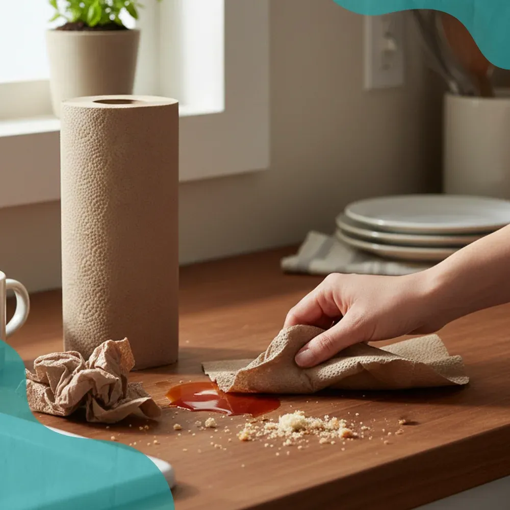 SoftTouch Series Kitchen Paper Towel, 11 x 8.8 in, Natural, 2-Ply, 2520 Sheets/Case