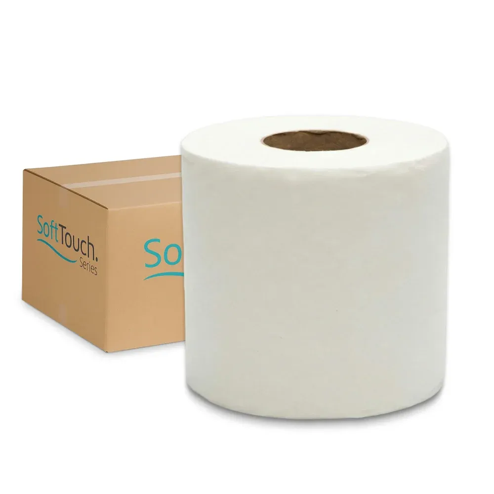 SoftTouch Series Standard Bath Tissue Roll, 4 x 3.25 in, 2-Ply, 80 Rolls/Case