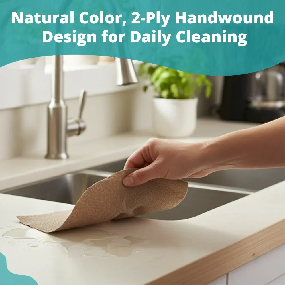 SoftTouch Series Kitchen Paper Towel, 8 x 11 in, Natural, 2-Ply, 3000 Sheets/Case