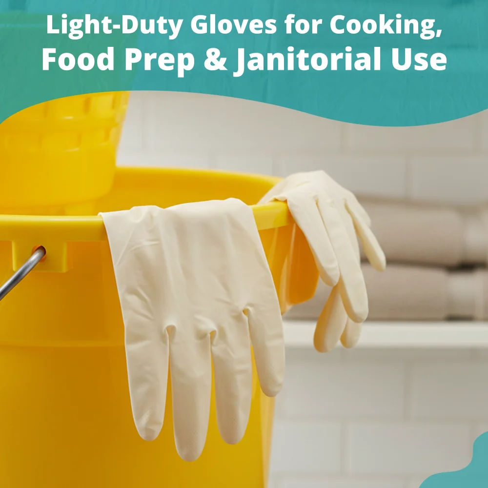 SoftTouch Series Powder-Free Disposable Latex Gloves for Foodservice, Large, 1000/Case