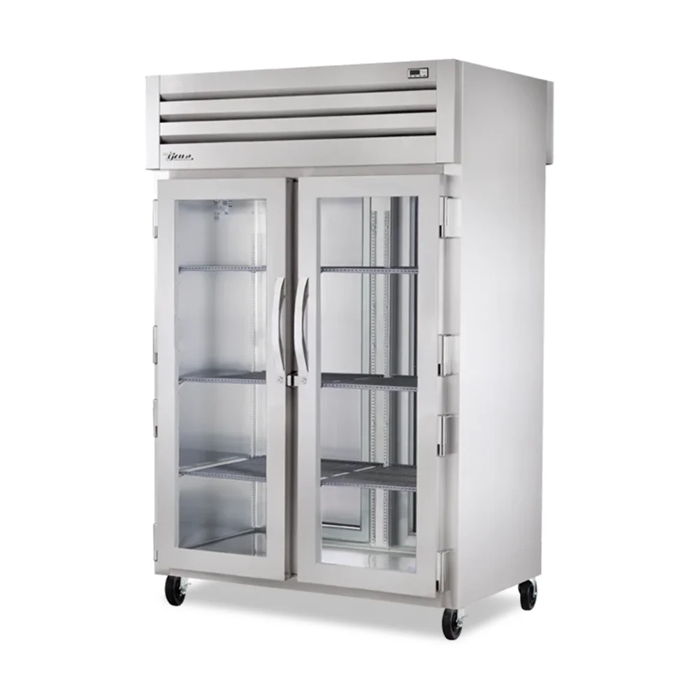 Used True STG2HPT-2G-2SLH 52" Full-Height Insulated Mobile Heated Cabinet, 6-Pan Capacity, 3-Year Limited Warranty