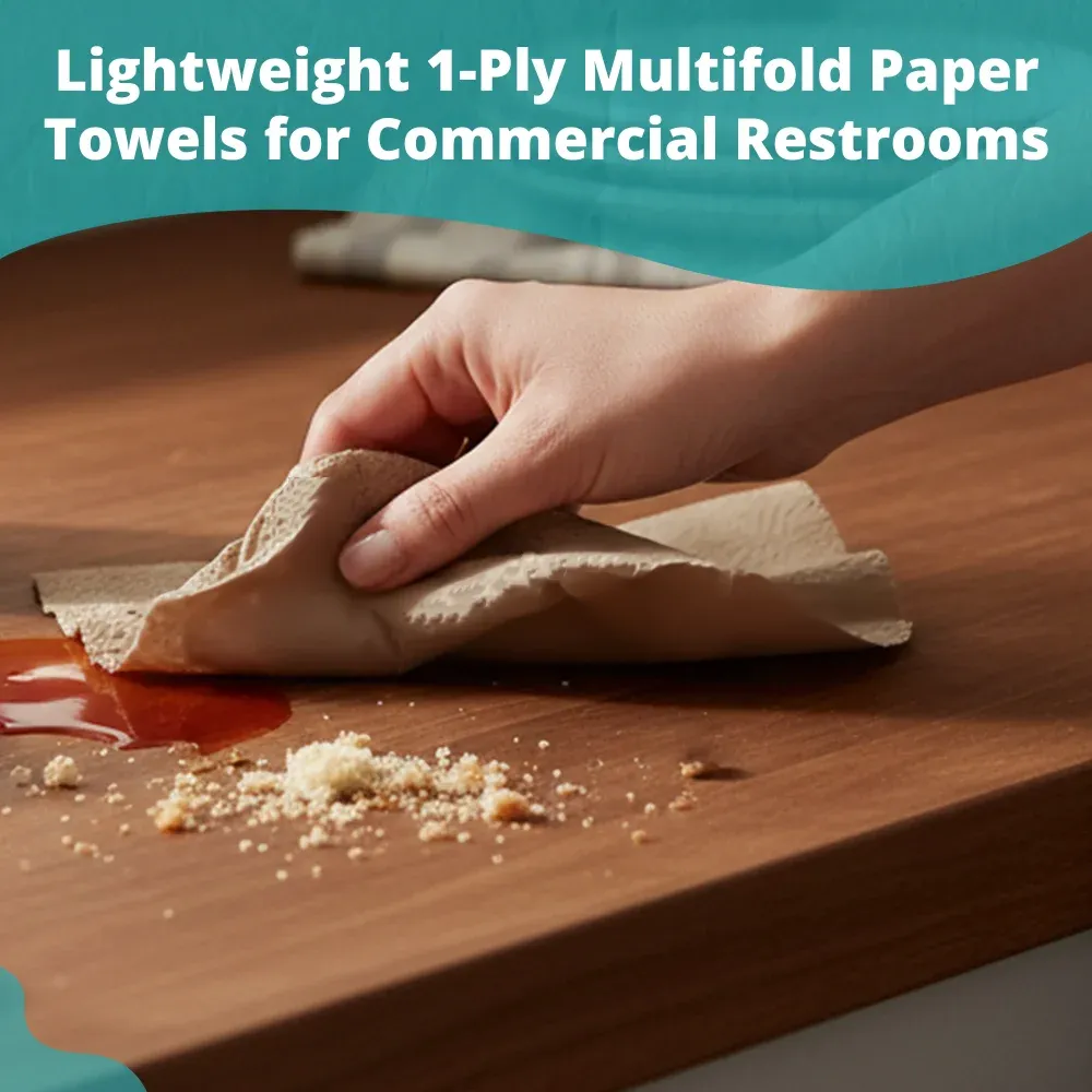 SoftTouch Series Multifold Paper Towel, 9 x 9.45 in, Natural, 1-Ply, 4000 Sheets/Case