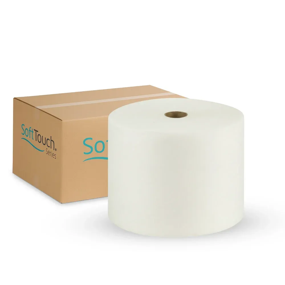 SoftTouch Series Bath Tissue Roll, 3.9" x 4 in, 2-Ply, 36 Rolls/Case