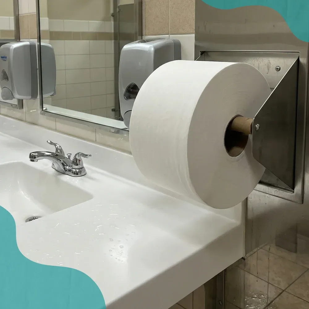 SoftTouch Series Bath Tissue Roll, 3.9" x 4 in, 2-Ply, 36 Rolls/Case