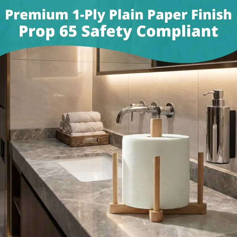 SoftTouch Series Bath Tissue Roll, 3.9 x 4 in, 1-Ply, 24 Rolls/Case