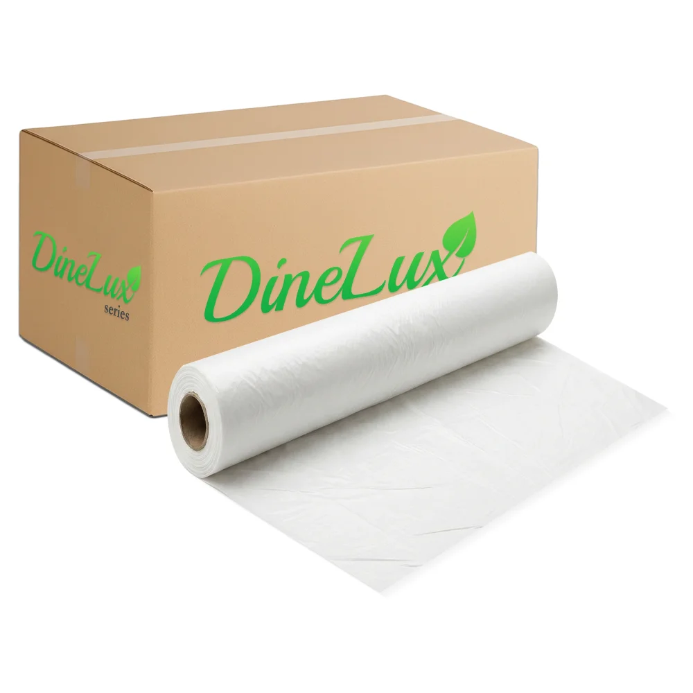 Dinelux Series Pallet Wrap / Stretch Film, 18" x 1000', 80 Gauge, Clear, 4/Case