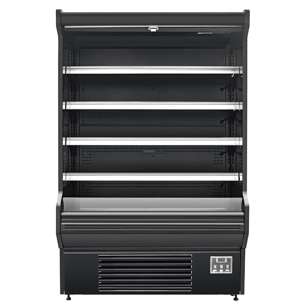 ProKitchen Series 60" Open Air Merchandiser, Black, 115V, 1 Year Warranty
