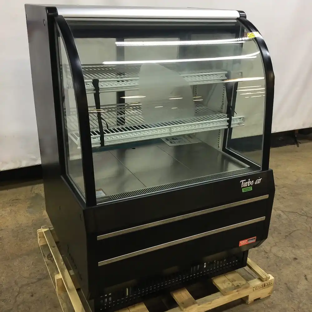Used Turbo Air TCGB-36-B-N 36" Refrigerated Display Case