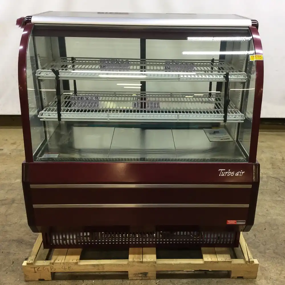 Used Turbo Air TCGB-48-2-R 48" Refrigerated Display Case
