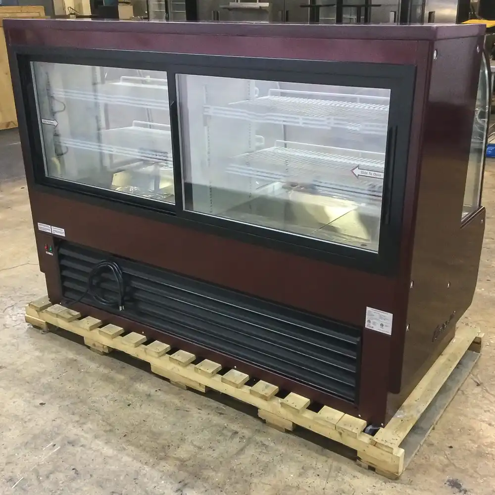 Used Turbo Air TCGB-72-2-CO 72" Dry and Refrigerated Display Case