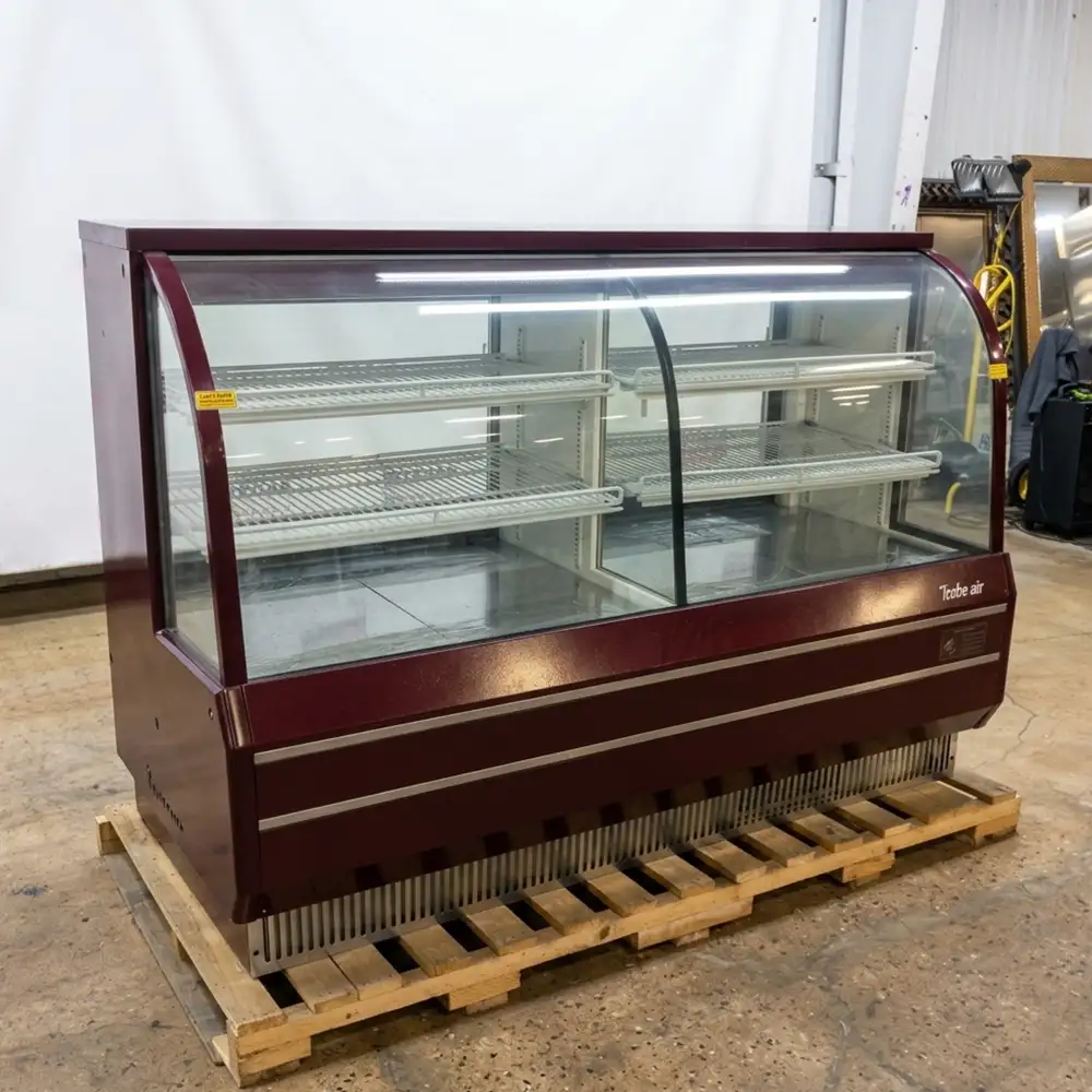 Used Turbo Air TCGB-72-2-CO 72" Dry and Refrigerated Display Case