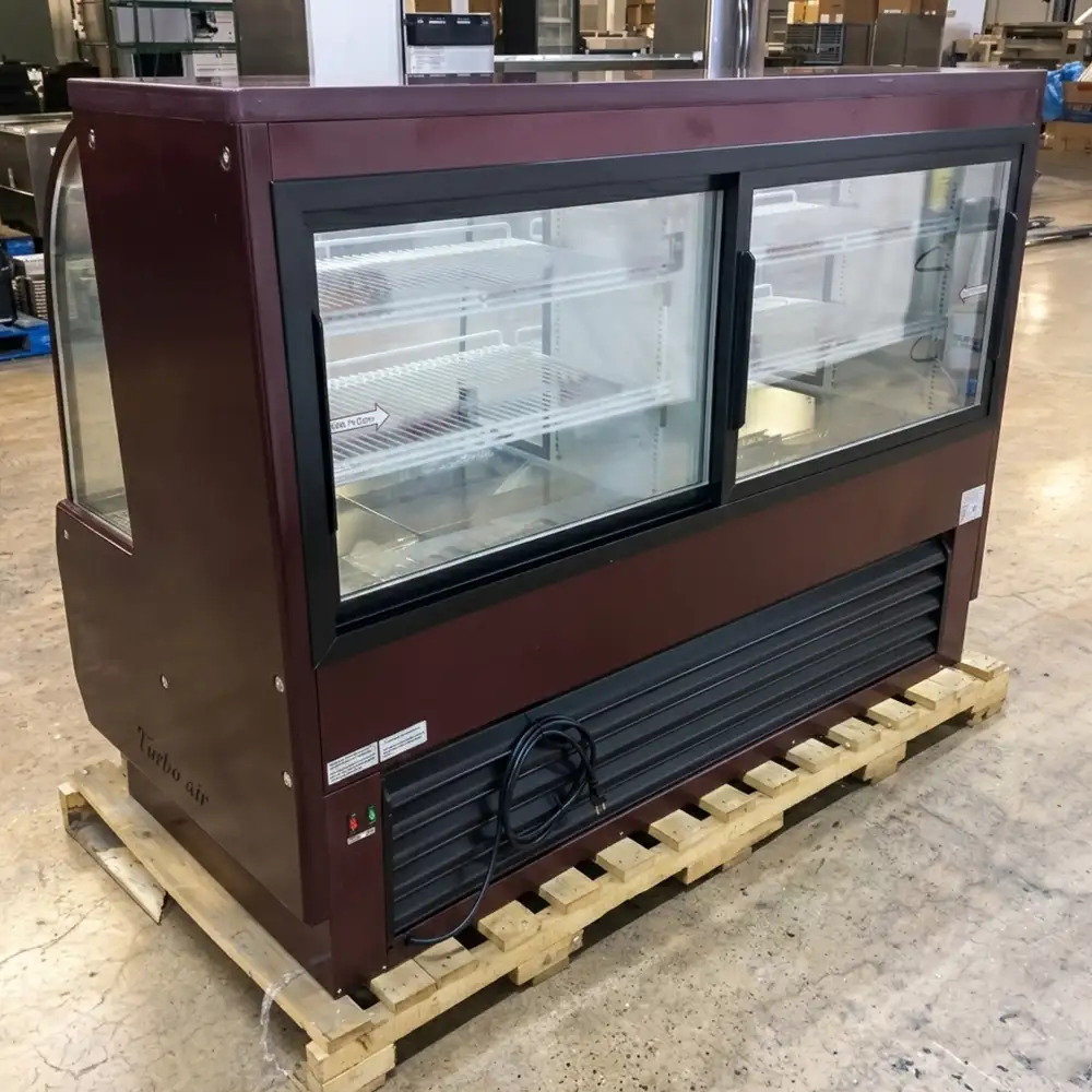 Used Turbo Air TCGB-72-2-CO 72" Dry and Refrigerated Display Case