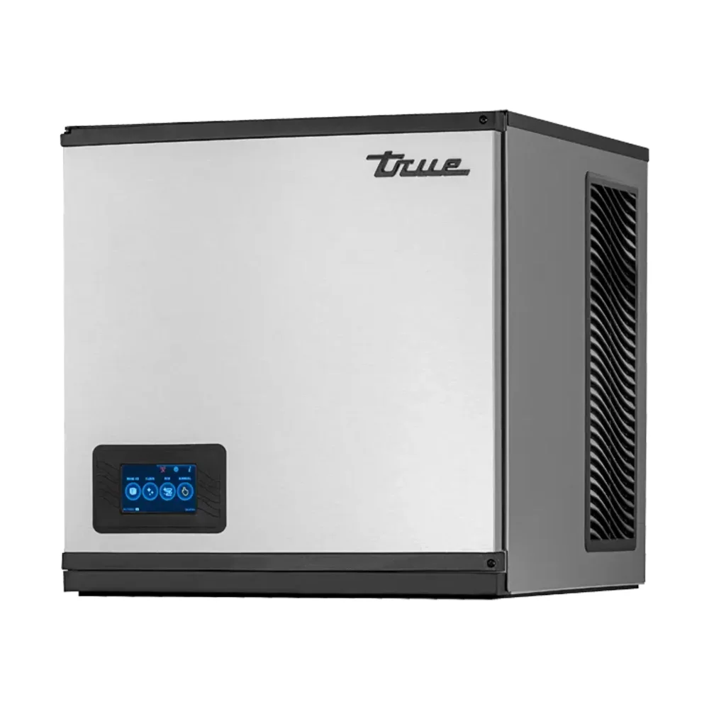 True 22" Air Cooled Modular Ice Machine Head with TrueZone, Full Size Cubes, Silver, 115V, 7-Year Warranty
