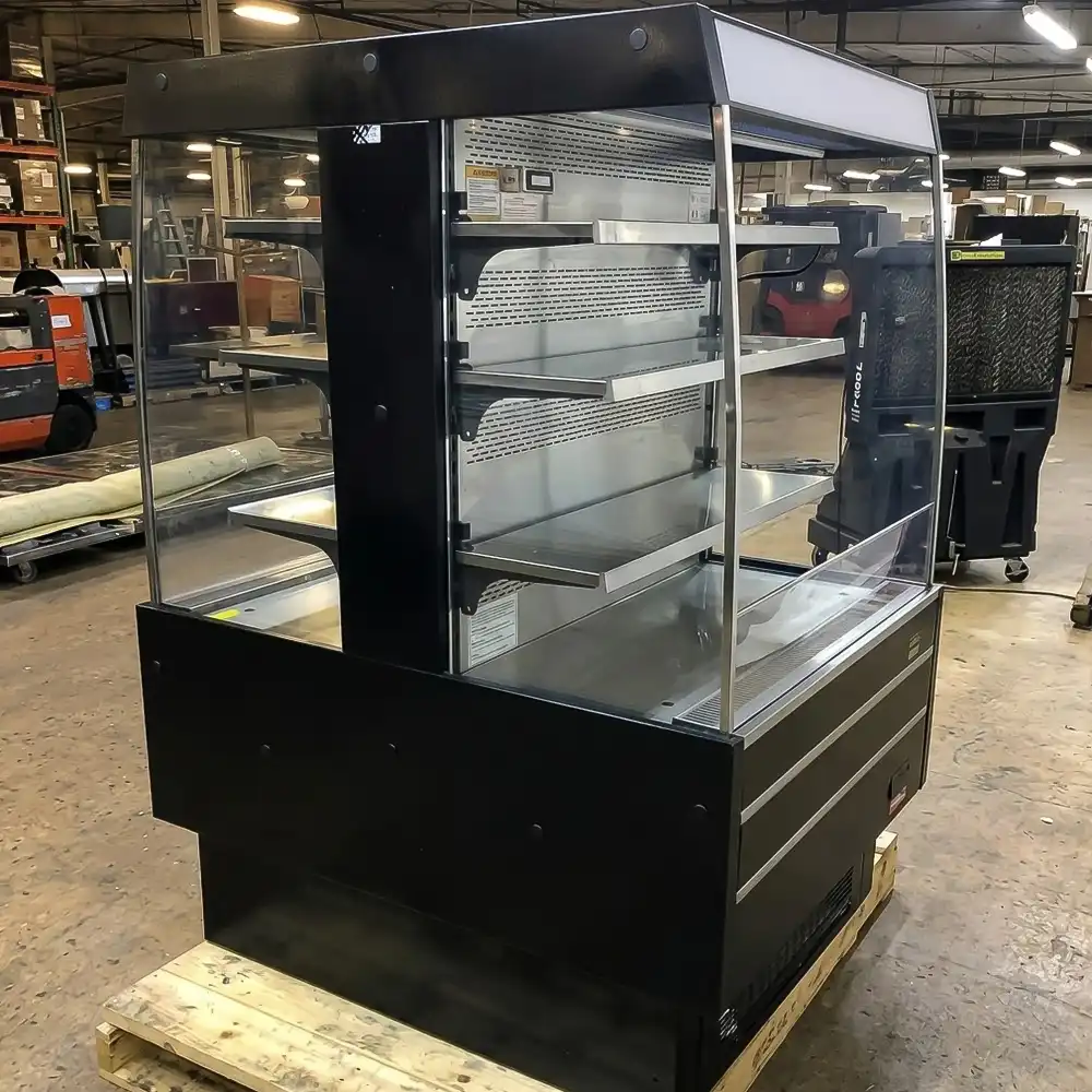 Used Turbo Air TIOM-36SB-N 39" Refrigerated Open Display Case