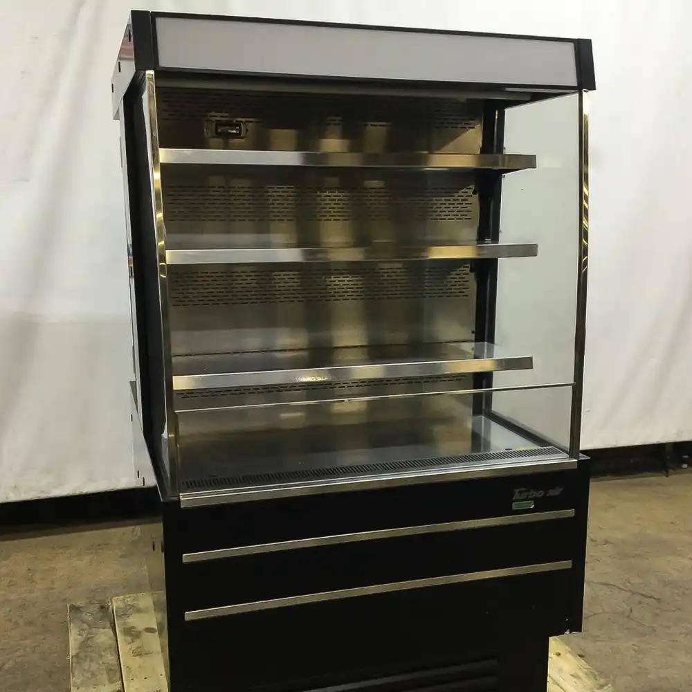 Used Turbo Air TIOM-36SB-N 39" Refrigerated Open Display Case