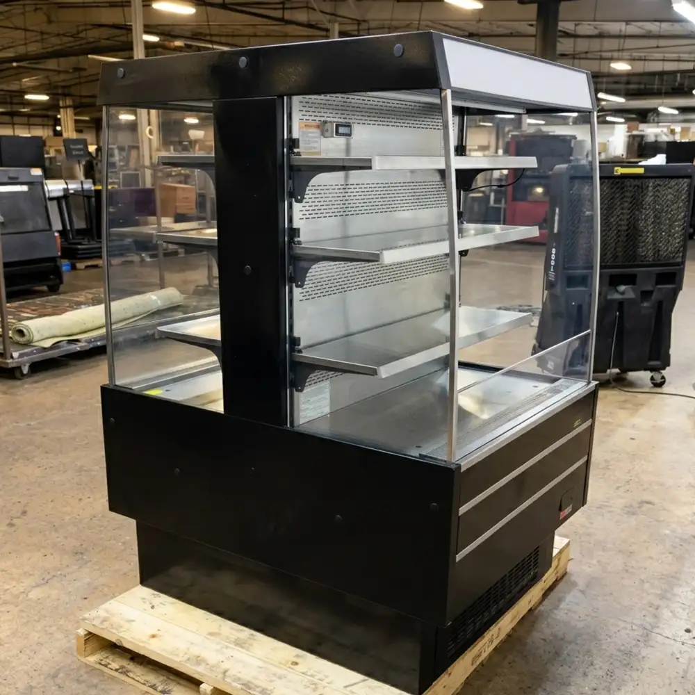Used Turbo Air TIOM-36SB-N 39" Refrigerated Open Display Case