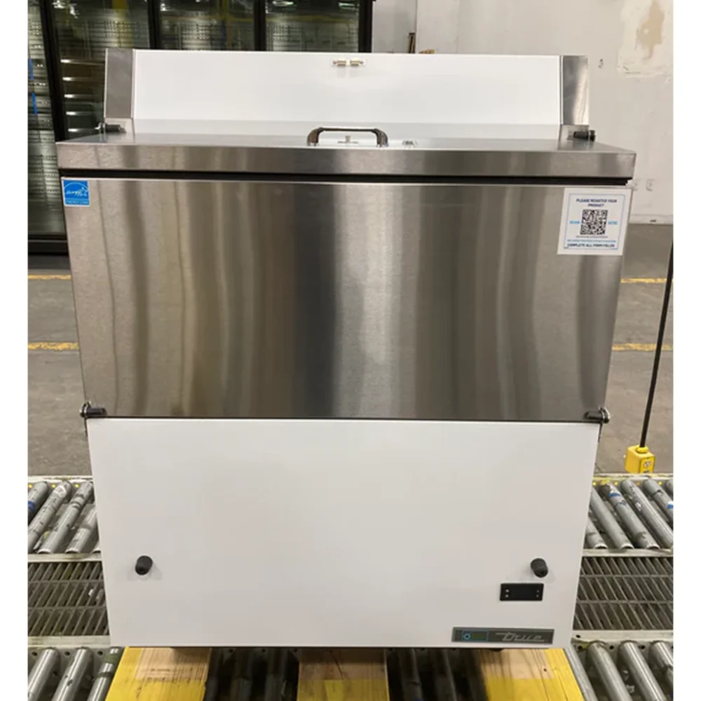 Used True TMC-34-HC 34" One Sided Milk Cooler, (512) Half Pint Carton Capacity, 3-Year Limited Warranty