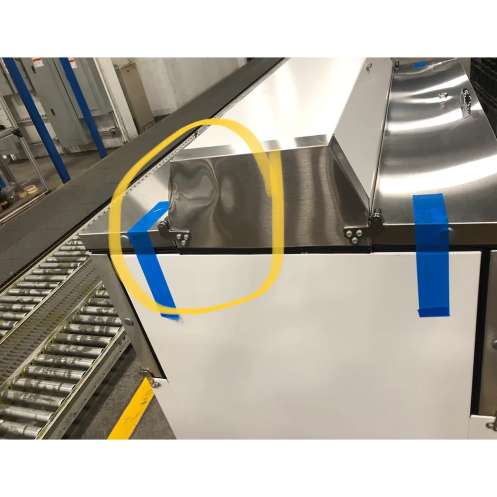 Used True TMC-49-DS-HC 49" Two Sided Milk Cooler, (768) Half Pint Carton Capacity, 3-Year Limited Warranty