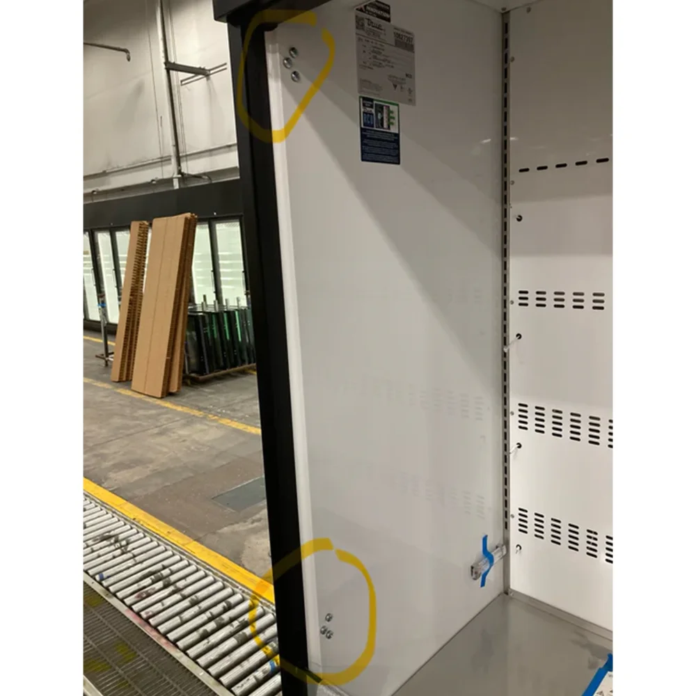 Used True TOAM-30-HC~TSL01 30" Refrigerated Vertical Air Curtain Merchandiser, 3-Year Limited Warranty