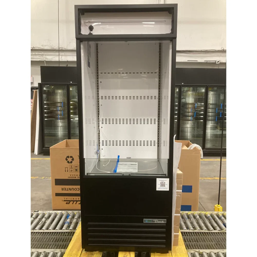 Used True TOAM-30-HC~TSL01 30" Refrigerated Vertical Air Curtain Merchandiser, 3-Year Limited Warranty