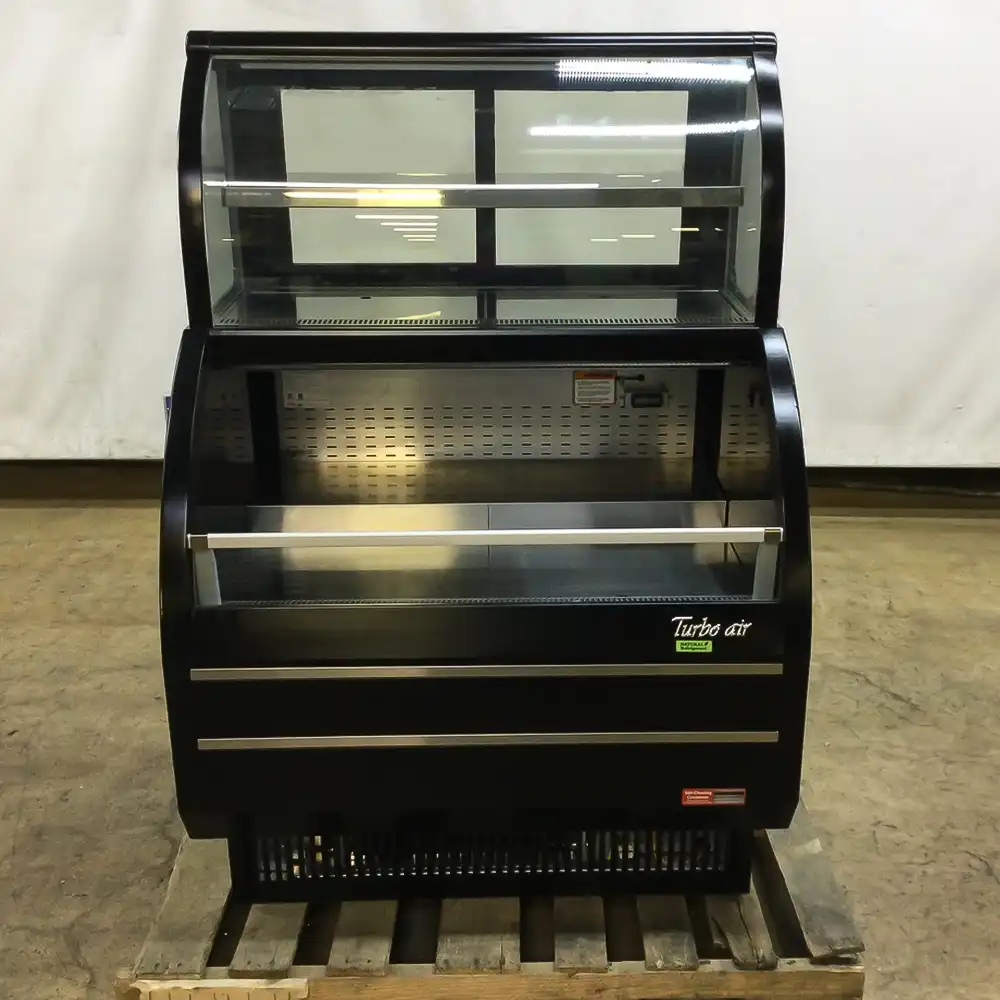 Used Turbo Air TOM-W-40SB-N 40" Refrigerated Open Display Case