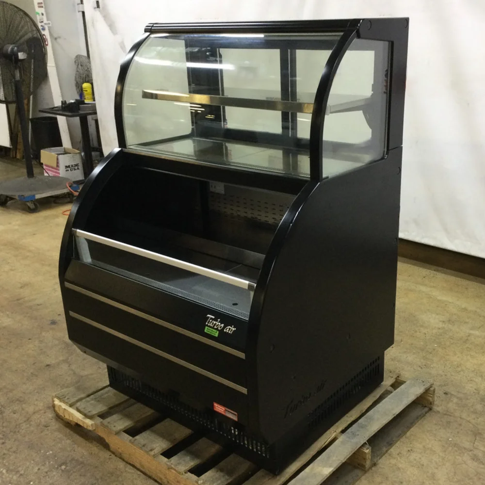 Used Turbo Air TOM-W-40SB-N 40" Refrigerated Open Display Case