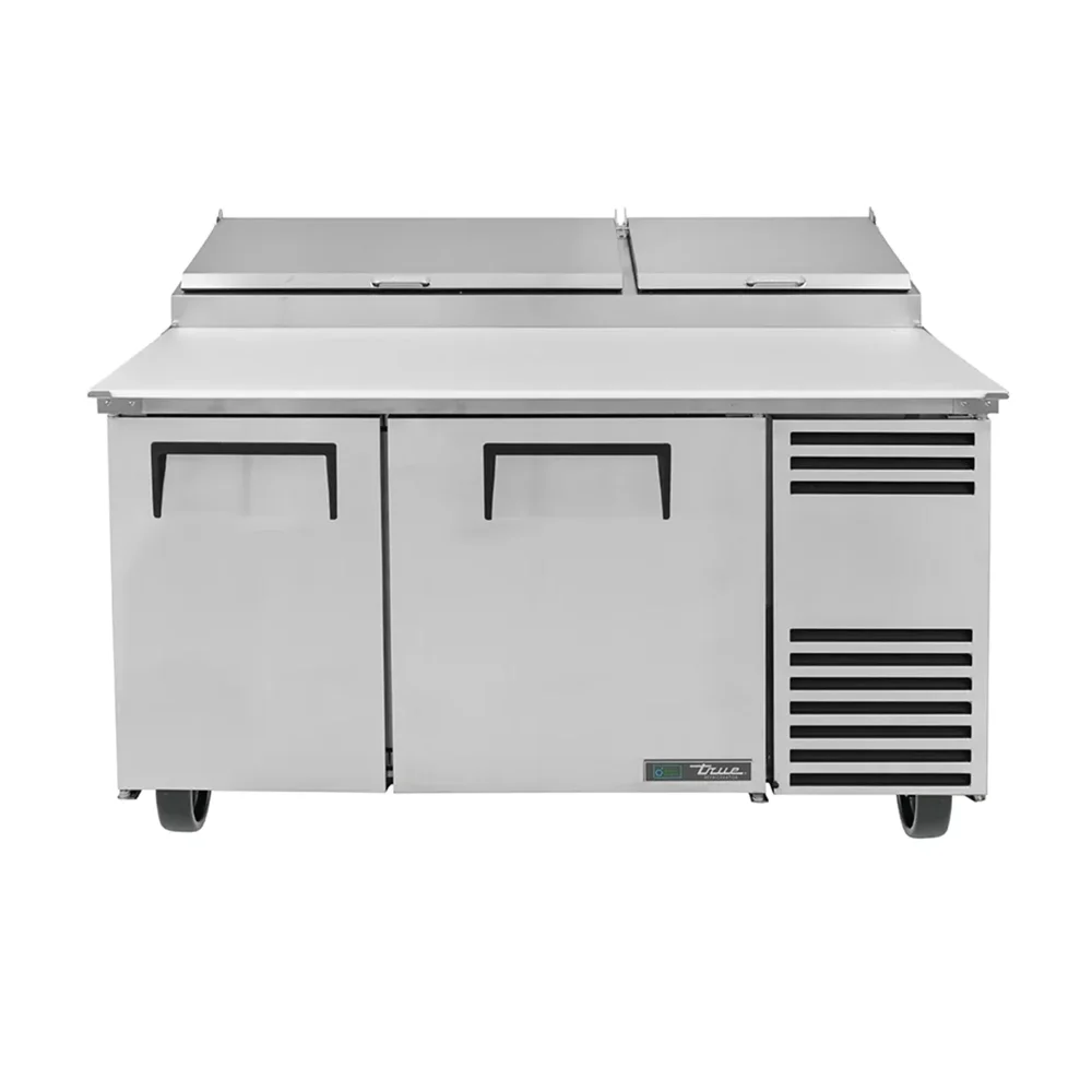 True TPP-AT-60-HC 60" Pizza Prep Table, Refrigerated Base, 115V, 7 Year Warranty