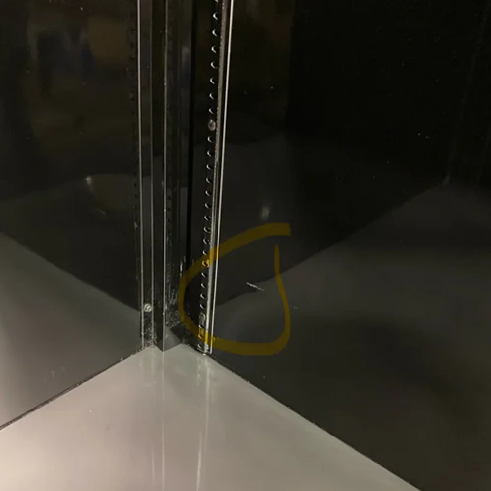 Used True TVM-36SL-HC~VM03 36" Glass Door Merchandiser, 2 Doors, Black, 3-Year Limited Warranty