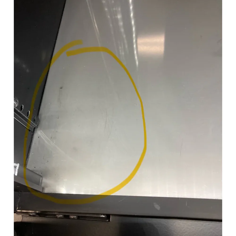 Used True TVM-36SL-HC~VM03 36" Glass Door Merchandiser, 2 Doors, Black, 3-Year Limited Warranty