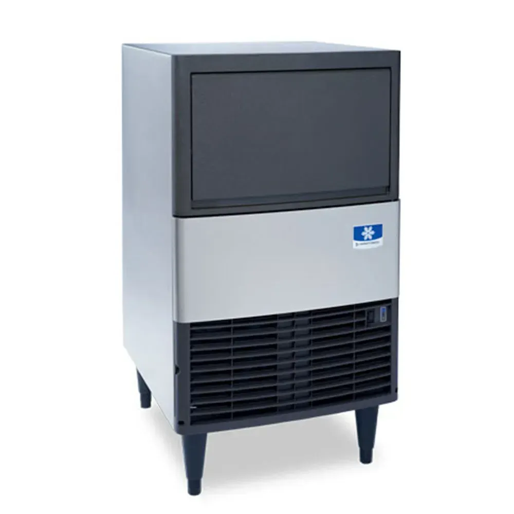 Manitowoc twenty-inch air-cooled undercounter ice machine with medium-capacity bin, perfect for small-scale service operations and bar setups.