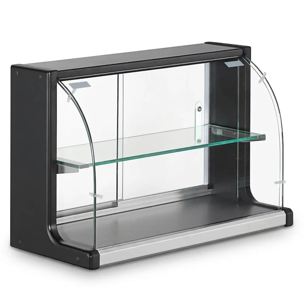 ProKitchen Series 26" Curved Glass Dry Bakery Display Case, Non Refrigerated