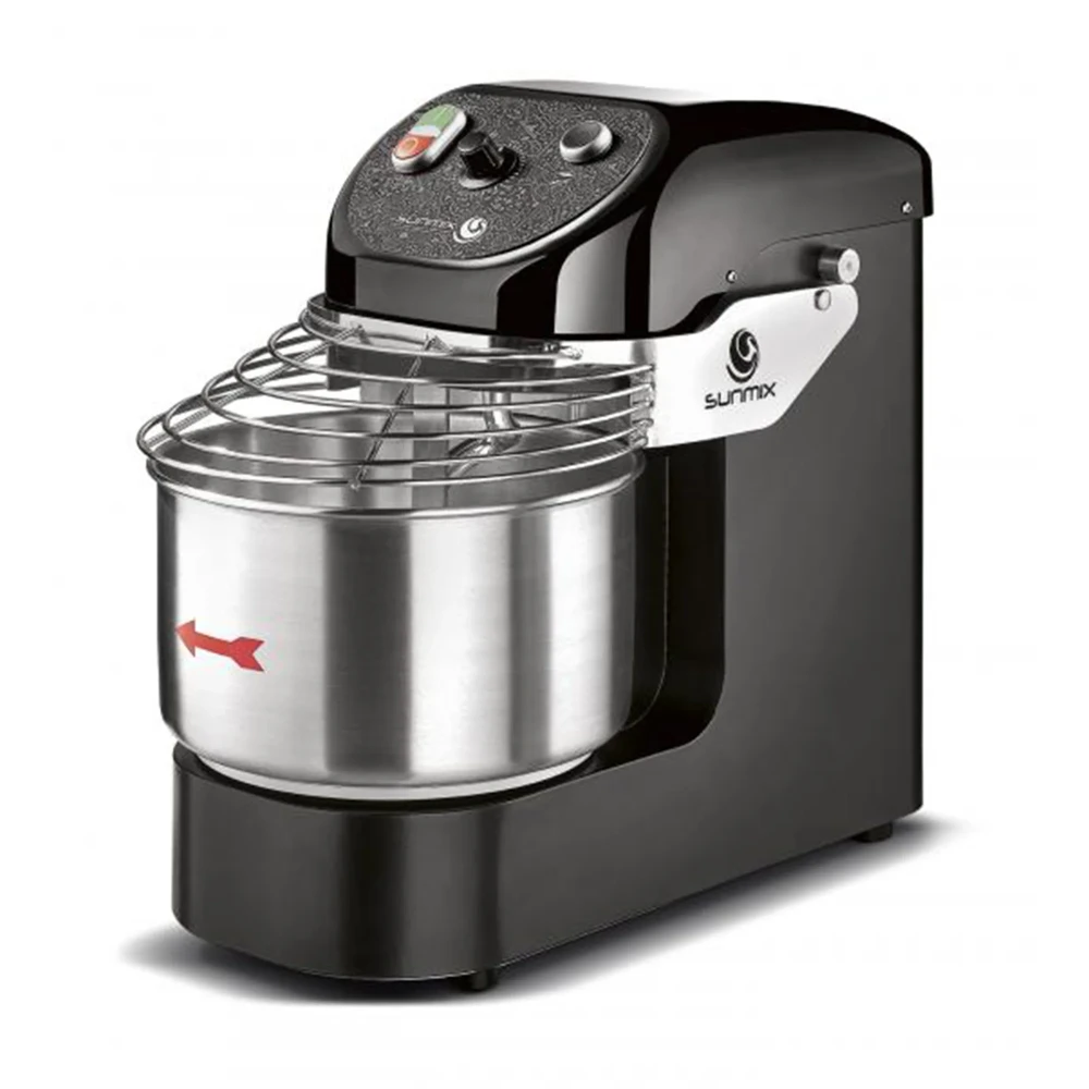 Sunmix Easy Line 19 Qt. Spiral Dough Mixer, Manual, Deep Black, 110V, 1 Year Warranty