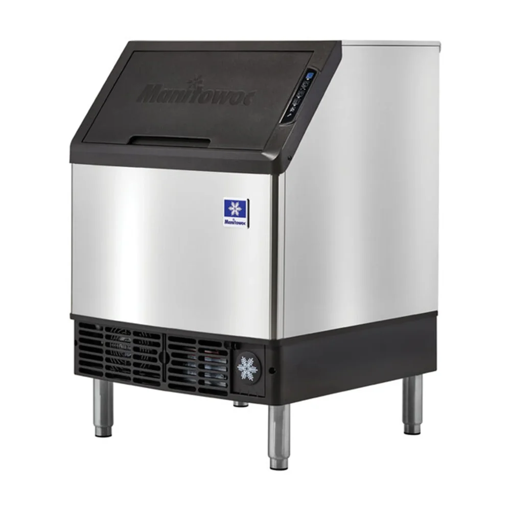 Manitowoc UYP0240A-161B NEO 26" Undercounter Air Cooled Ice Machine with 90 lb. Bin, Half Dice Cube, 250 lb/day