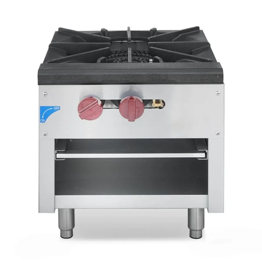 Platinum Flame Series 18" Commercial Stock Pot Range, 1 Burner, 80,000 BTU