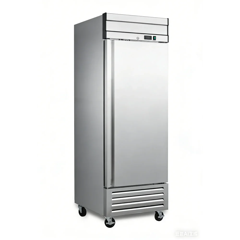 Valyr V1R23 27" Reach-In Refrigerator, 23 Cu. Ft., 1 Solid Door, Stainless Steel