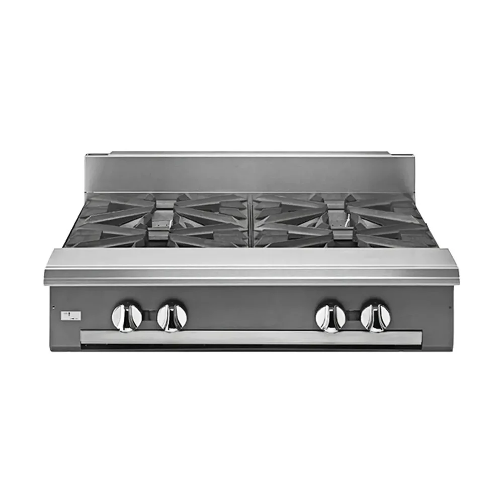Vulcan V4B36 36" 4 Burner Gas Range Top, Modular, Liquid Propane