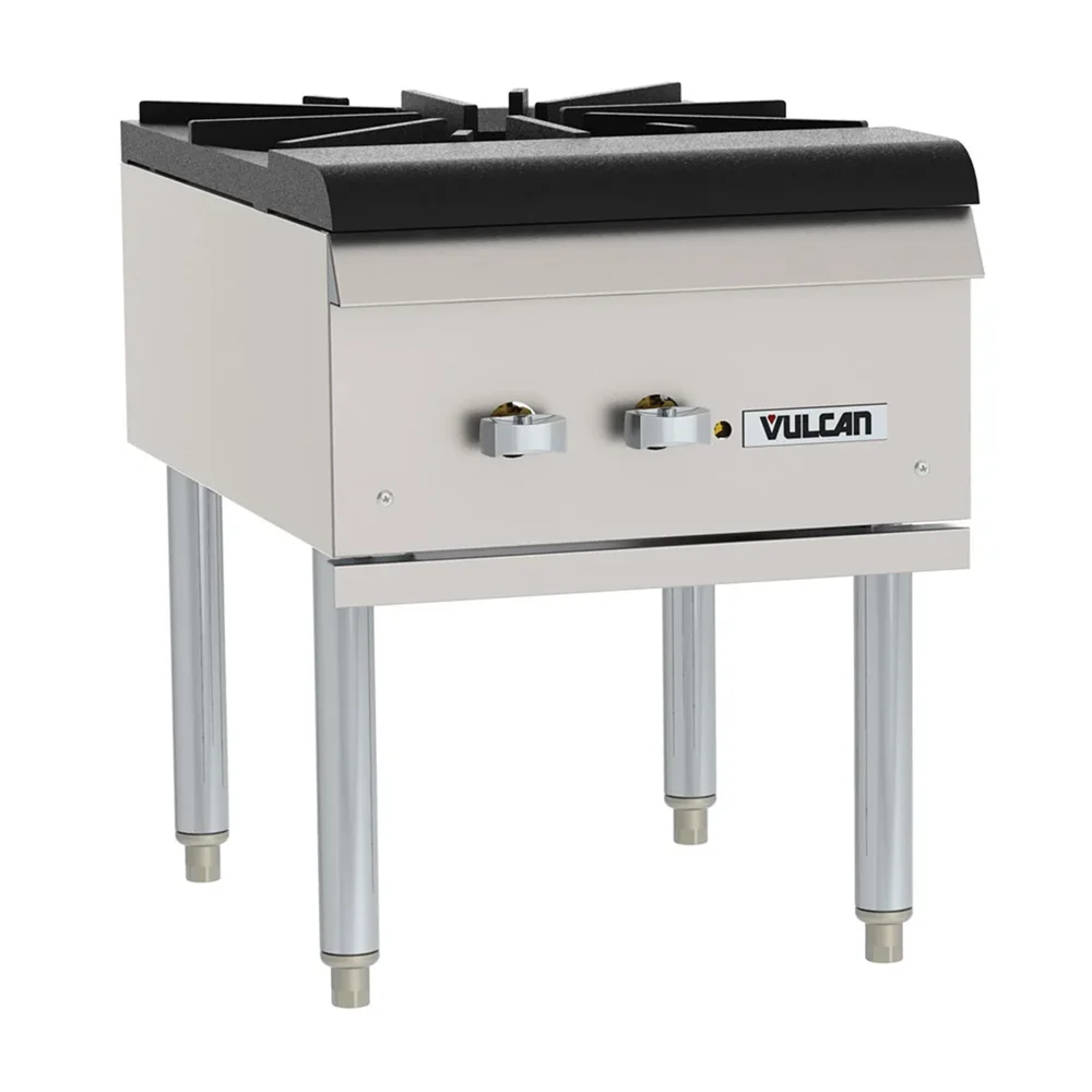 Vulcan VSP100 18" Stock Pot Range, 1 Burner, Natural Gas, 110,000 BTU