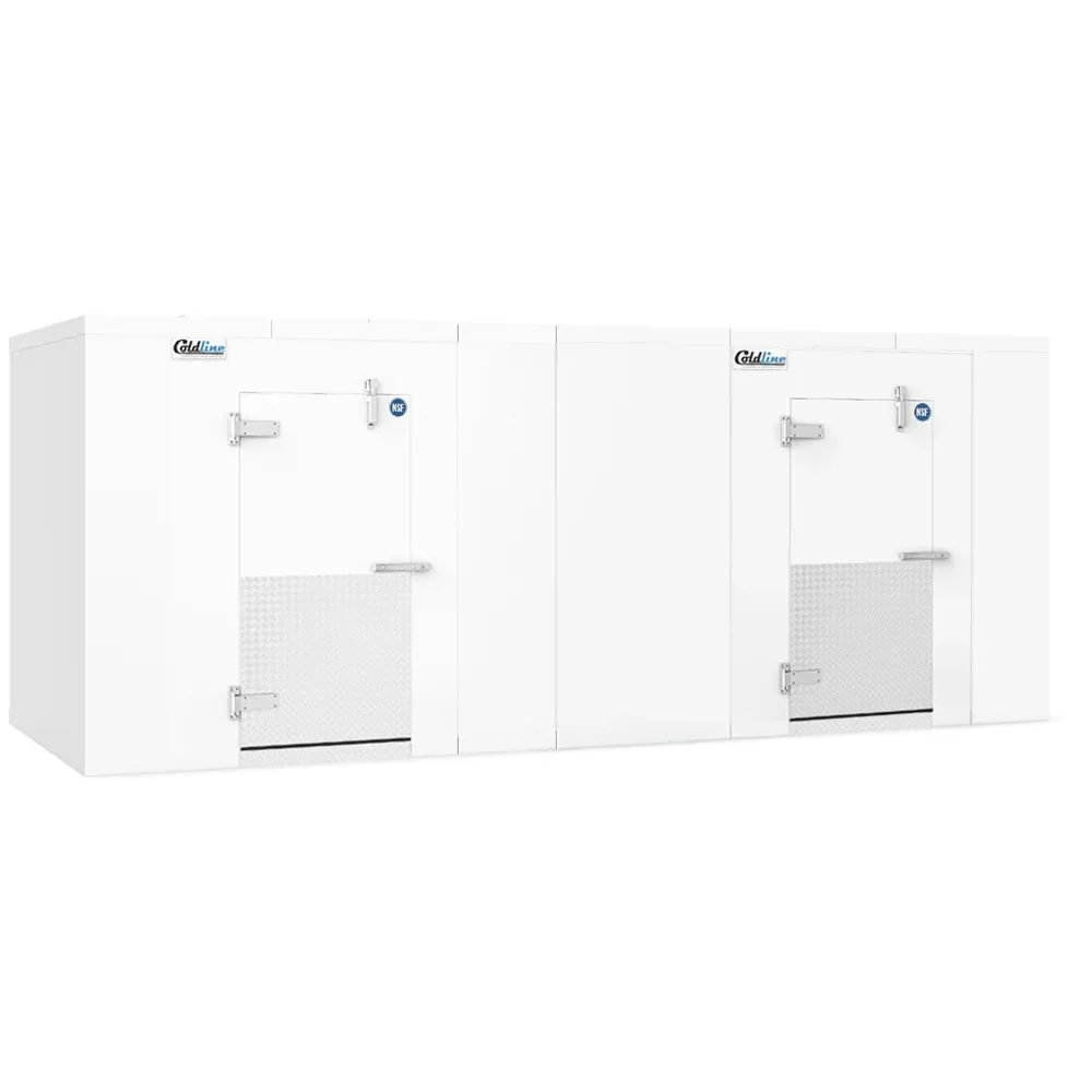 Coldline 8' x 20' Walk-in Cooler & Freezer Combo Box With Floor