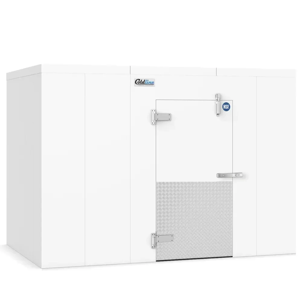Coldline 10' x 10' White Walk-In Freezer Box Only With Floor