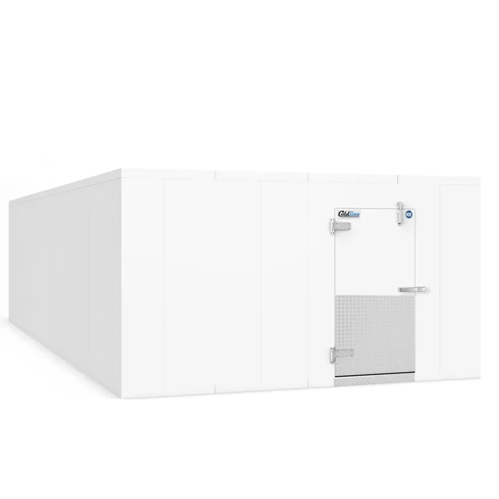 Coldline 14' x 14' White Walk-In Freezer Box Only With Floor