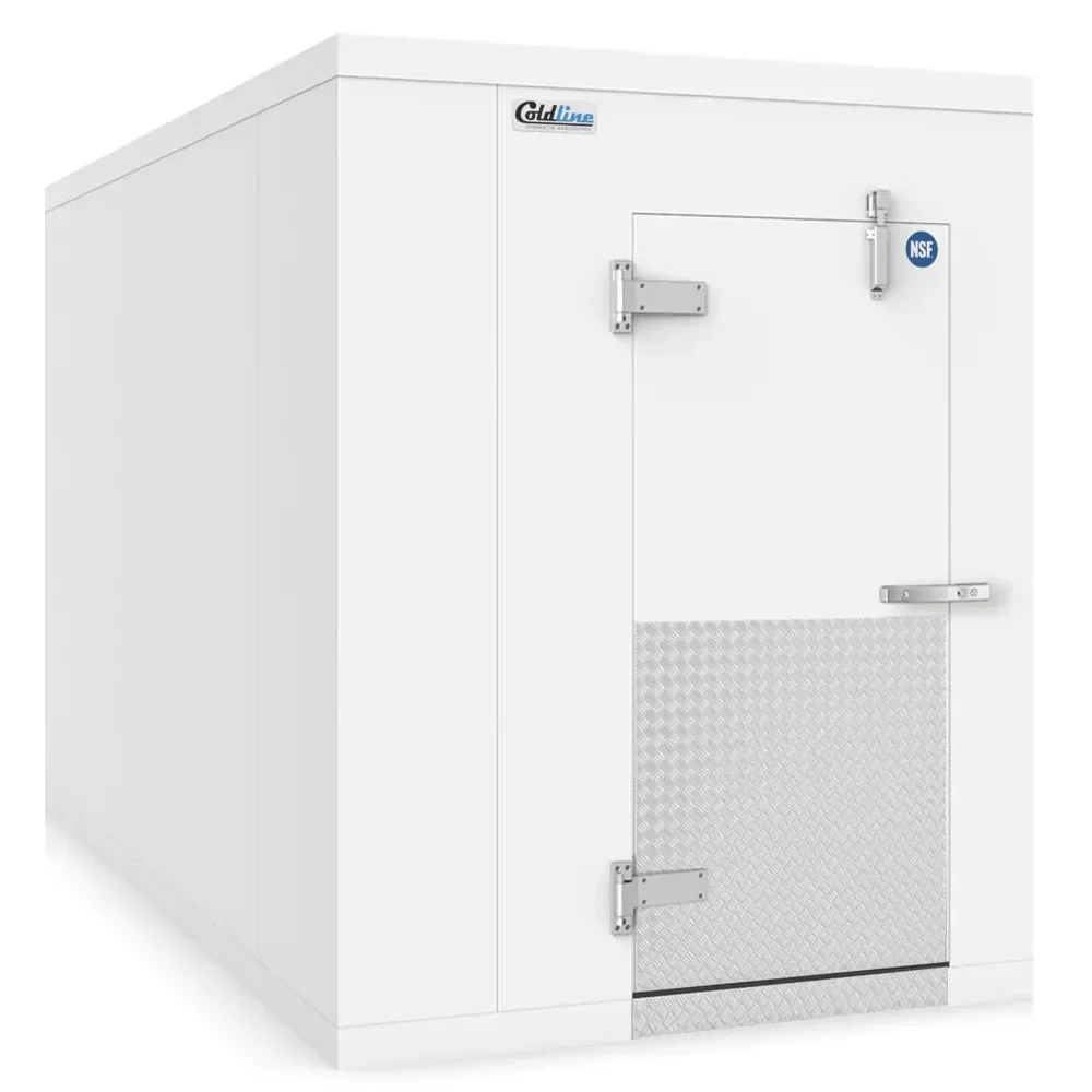 Coldline 6' x 10' White Walk-In Freezer Box Only With Floor